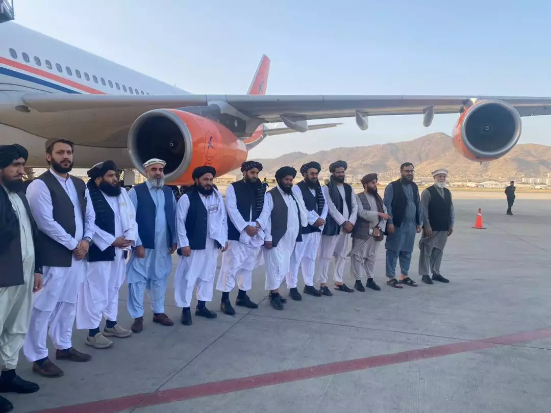 A high-rank delegation of the Afghanistan Islamic Emirate visited Turkmenistan